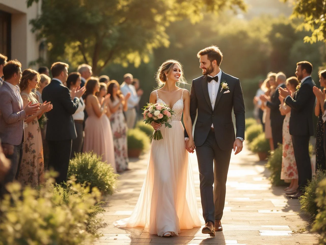 Photo robes-mariee-colorees-tendance